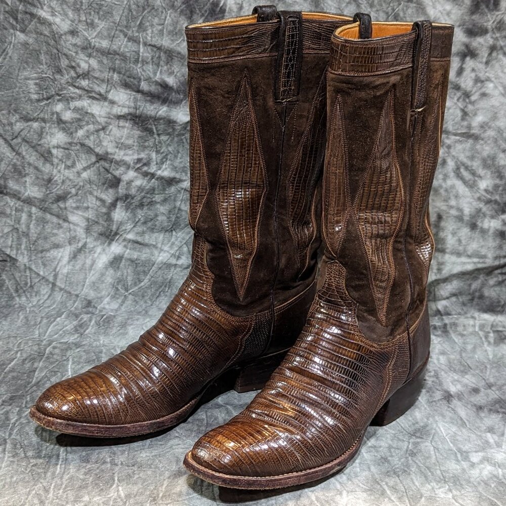 Panhandle Slim Alligator Cowboy Boots